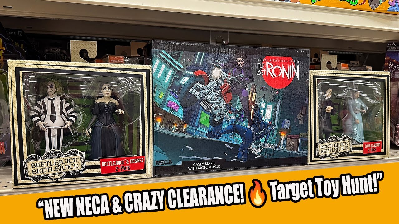 &ldquo;NEW NECA & CRAZY CLEARANCE! 🔥 Target Toy Hunt!&rdquo;