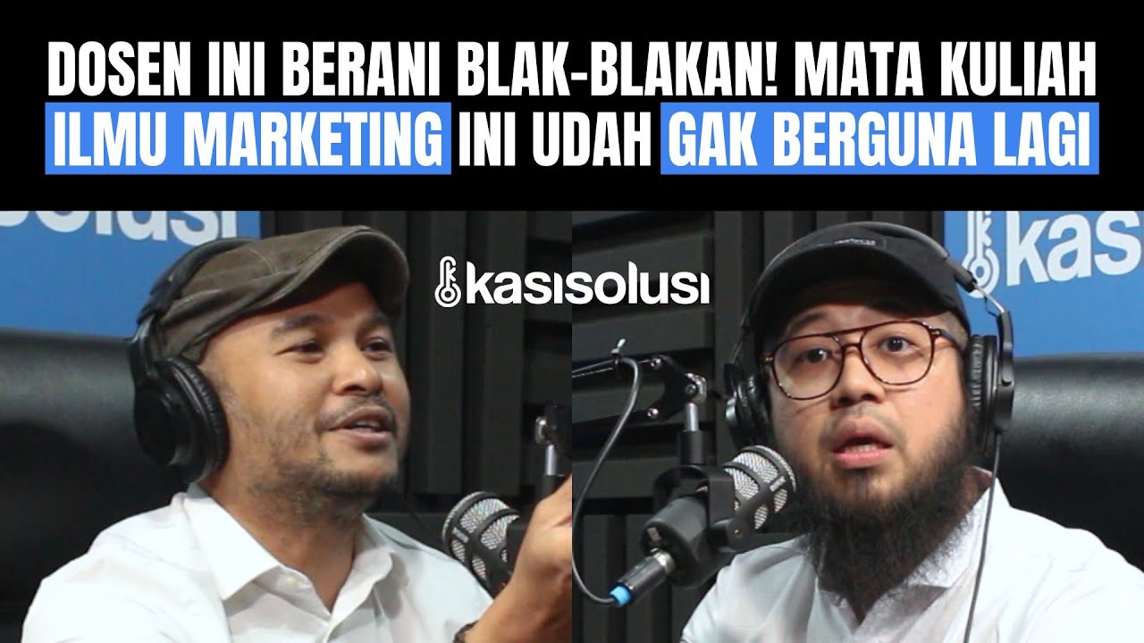 STRATEGI MARKETING ALA KAMPUS INI KETINGGALAN JAMAN‼️ WAJAR 90% START UP GAGAL BERKEMBANG - Heru