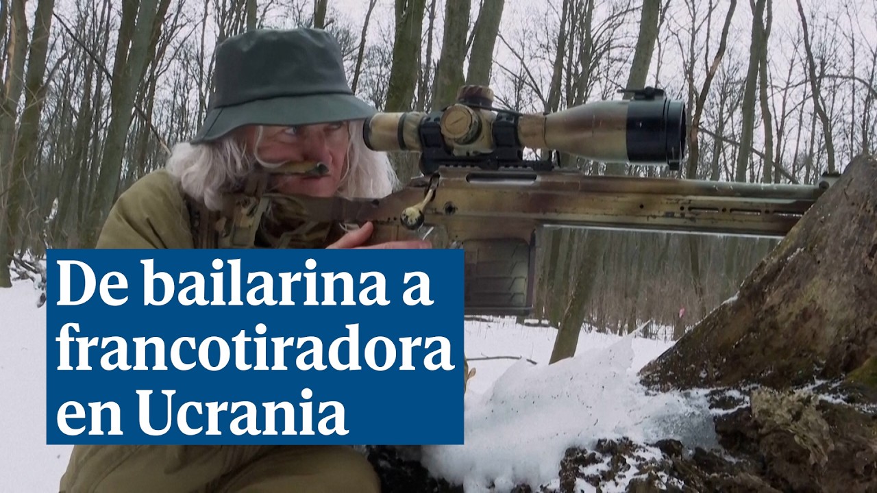 De profesional de bailes de salón a francotiradora en Ucrania: la historia de Tetiana Khimion