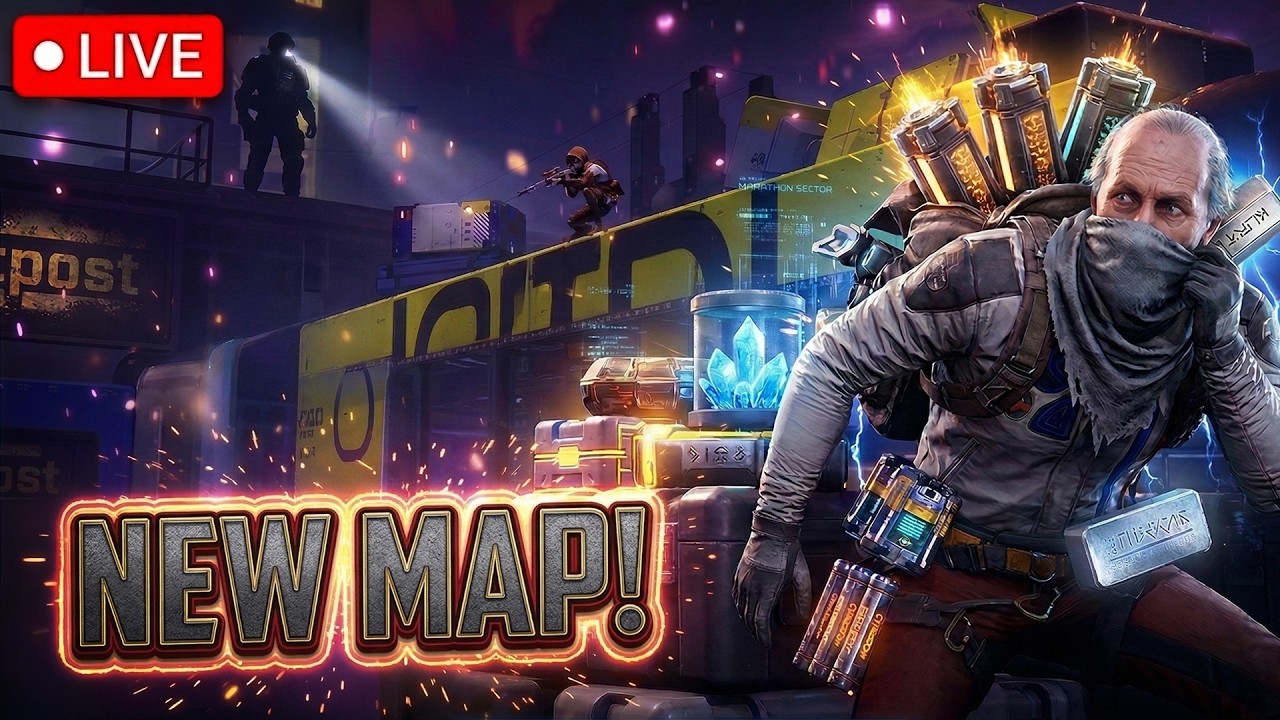 🔴NEW Map = MEGA Loot! The L'dest DOMINATING Outpost in Marathon LIVE!💥