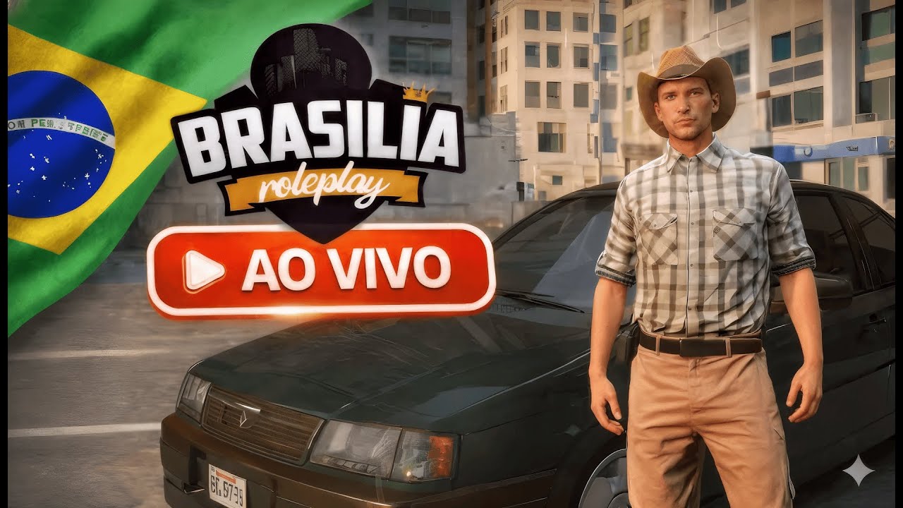 🔴 LIVE ON 🔥 BRASILIA RP – Terminando de Montar o Opala Danúbio RYZEN 5 5600X & 2060 Super