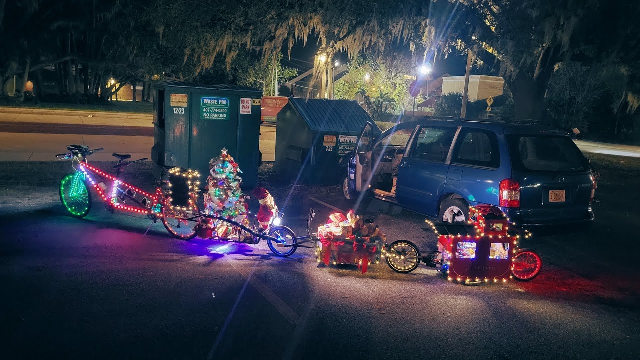 The Polar Express Tandem Bike Rides Again - MERRY CHRISTMAS! | 