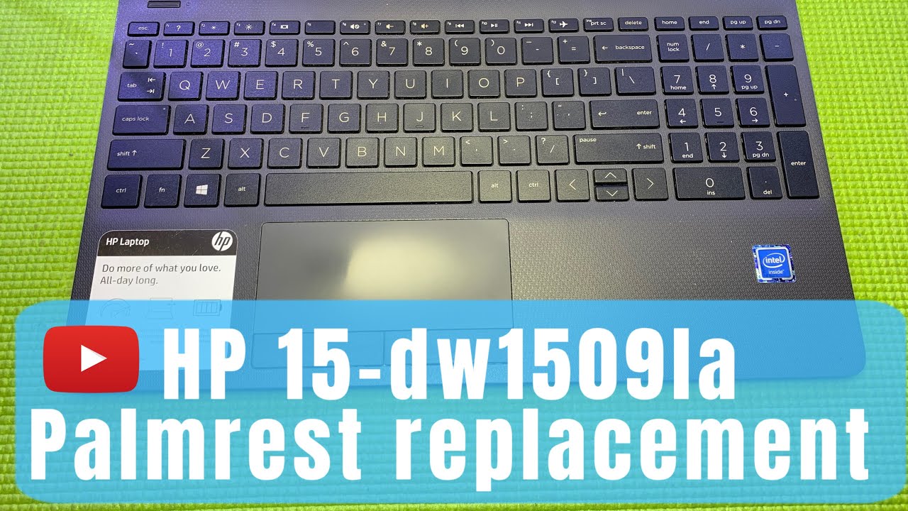 Today, we&rsquo;ll replace the palmrest on your HP 15-dw1509la laptop.