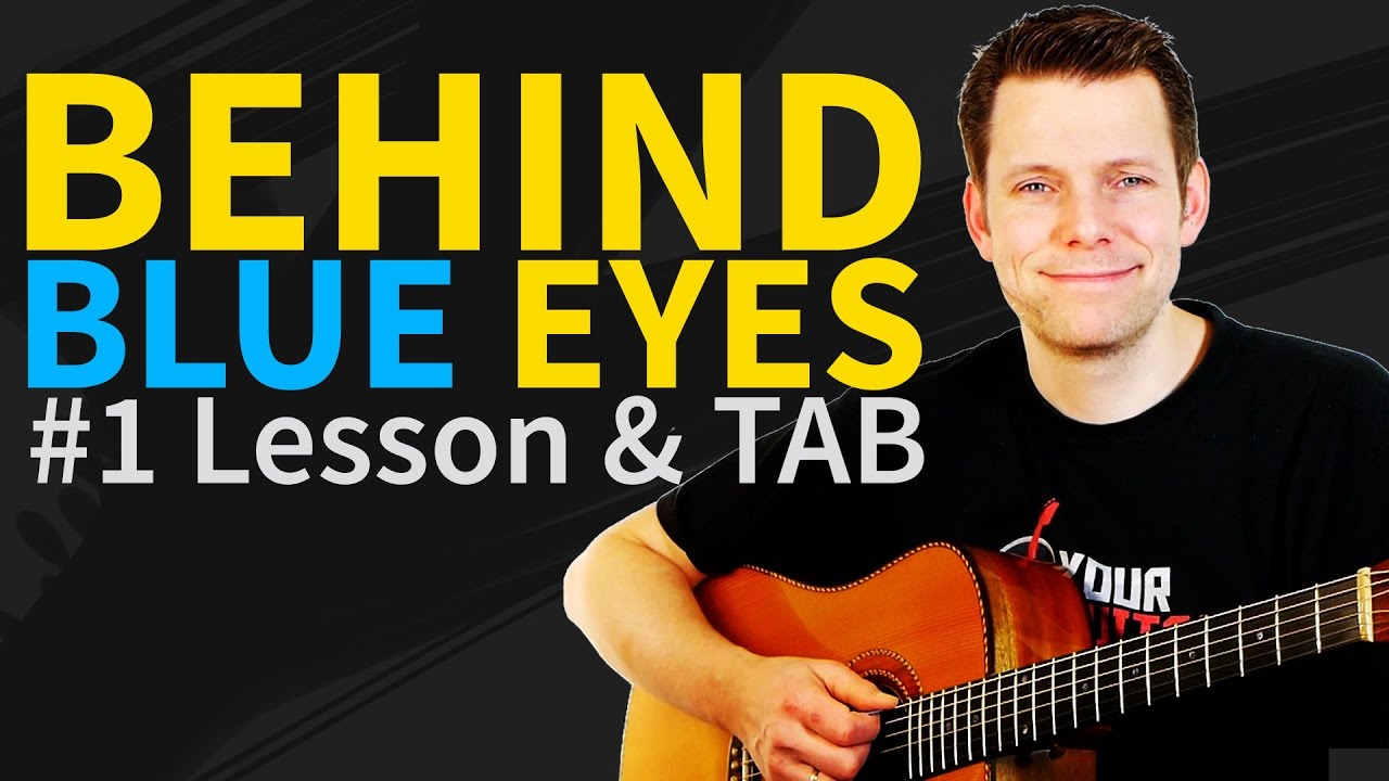 How to play Behind Blue Eyes Guitar Lesson & TAB - Limp Bizkit