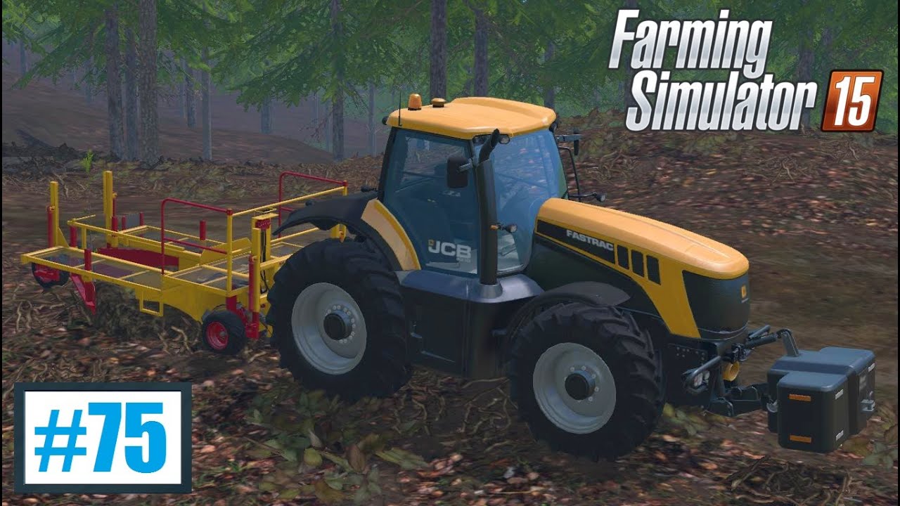 Leśnik (Farming Simulator 15 #75), gameplay pl