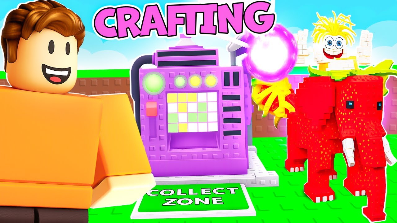 Jag Är Med I Steal A Brainrot Crafting Eventet