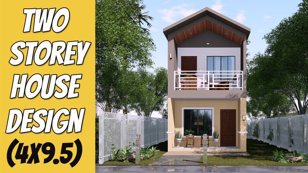 Pinoy Architect designs a Tiny House (4x9.5 Meter)