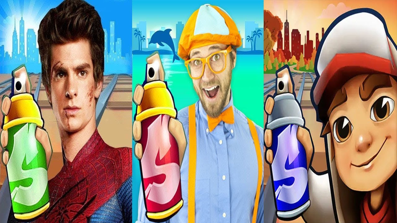 Subway Surfers Vancouver 2024 Catrine Rivals Crew vs Blippi Blippi Run vs Spider Man Gameplay HD
