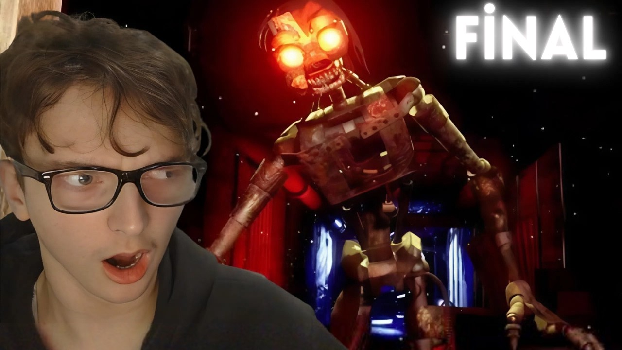 SONUNDA BUDA BİTTİ | FNAF SECURITY BREACH RUİN FİNAL