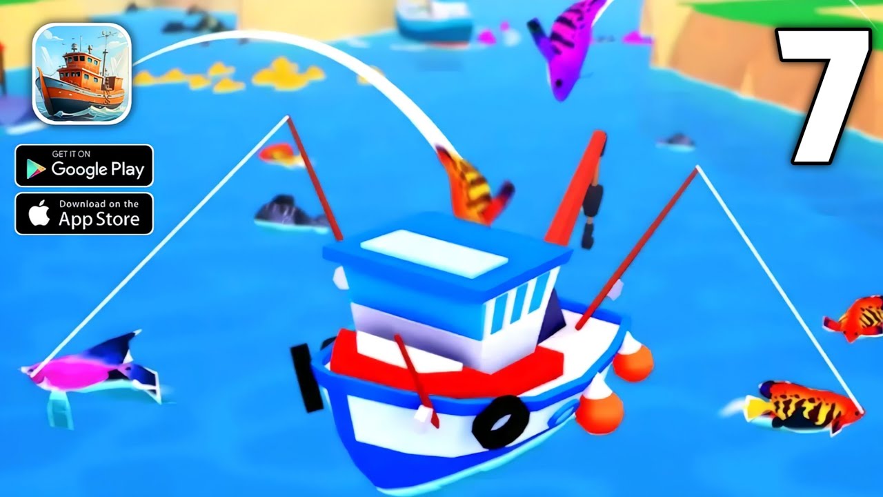 Idle Fish 2 Fishing Tycoon Gameplay |  Mobile And Android Game 2024 ▶️ Fish Mobile Game