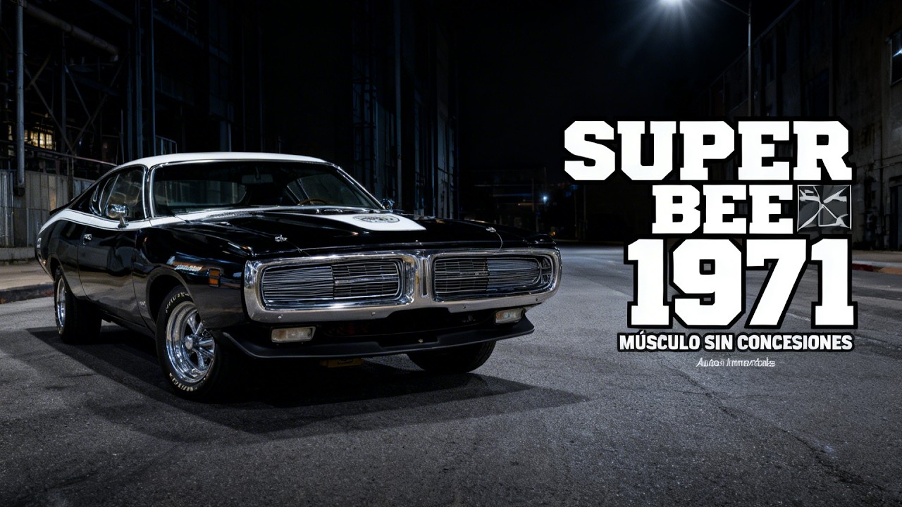 Dodge Charger Super Bee 1971 músculo puro sin concesiones