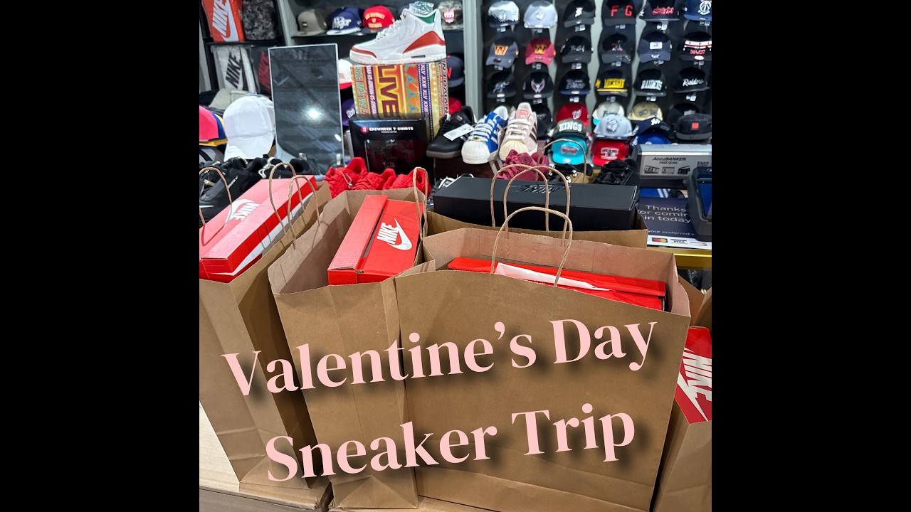 Valentine's Day Sneaker Trip