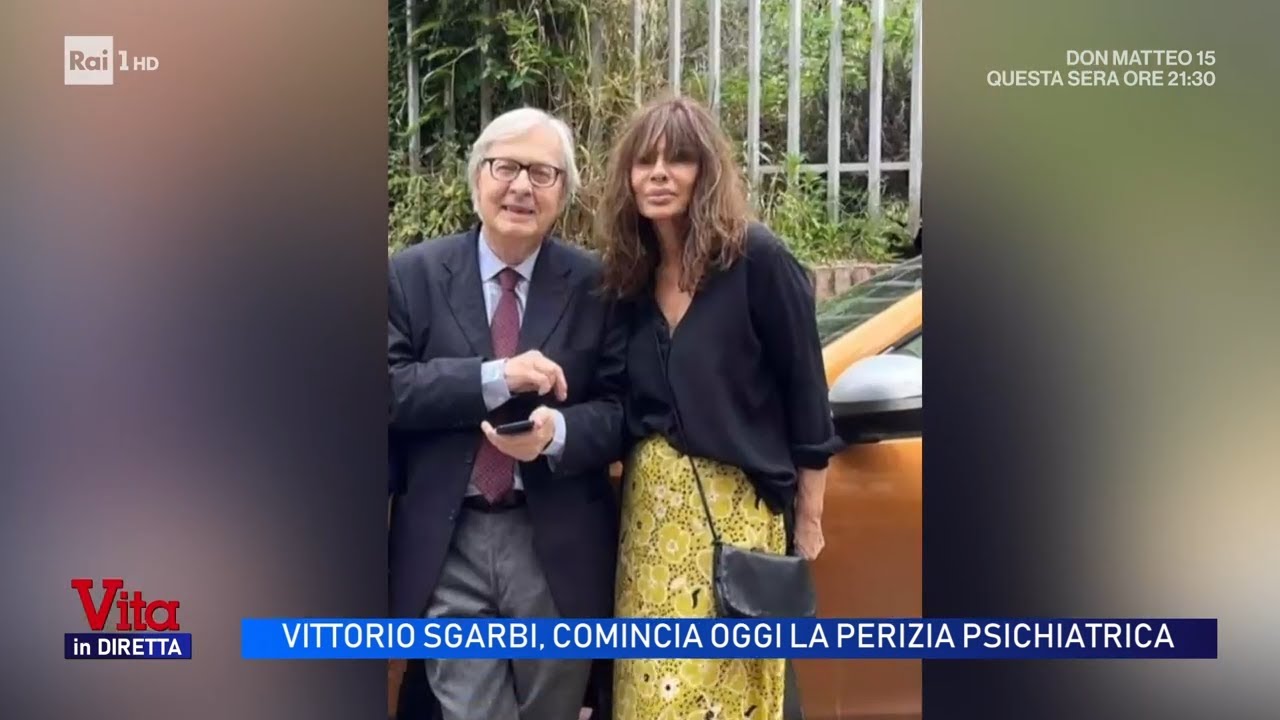 Caso Vittorio Sgarbi, comincia oggi la perizia psichiatrica - Vita in diretta 12/02/2026
