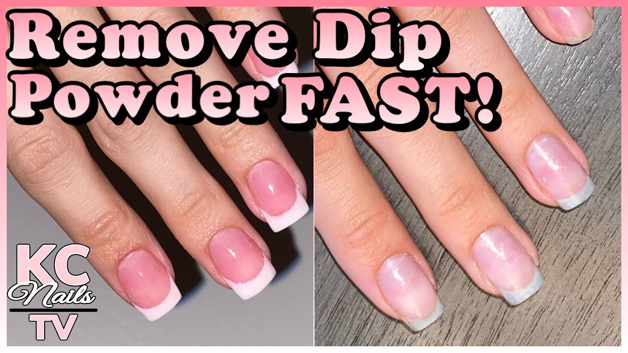 How To Remove Dip Powder At Home FAST!