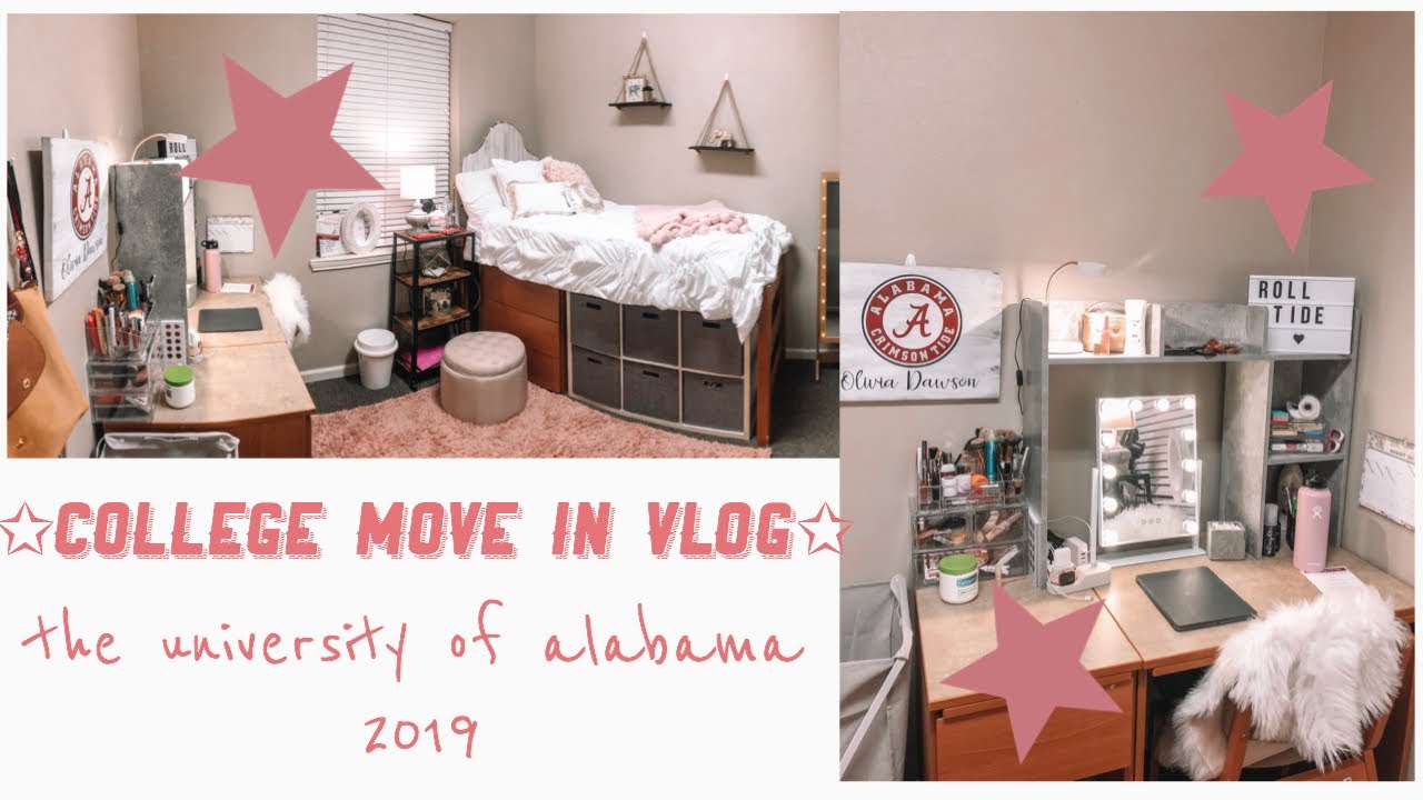 COLLEGE MOVE IN VLOG 2019 ☆ UNIVERSITY OF ALABAMA