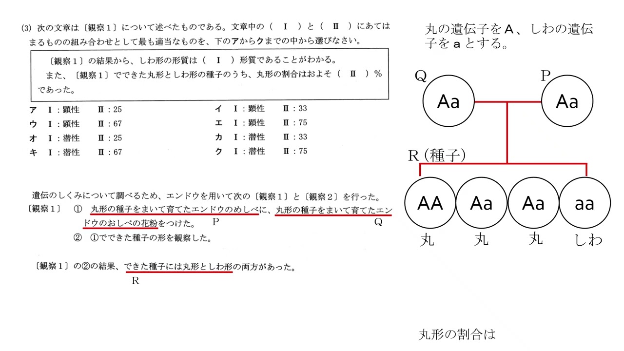 愛知県公立入試2025年度 理科解説 大問2 簡易版