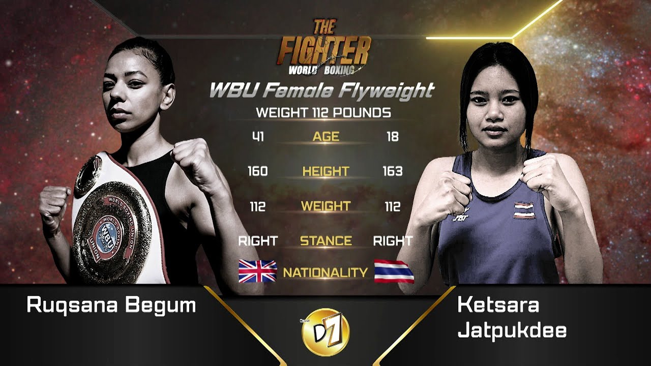 [Full] Ruqsana Begum VS Ketsara Jatpukdee | The Fighter World Boxing
