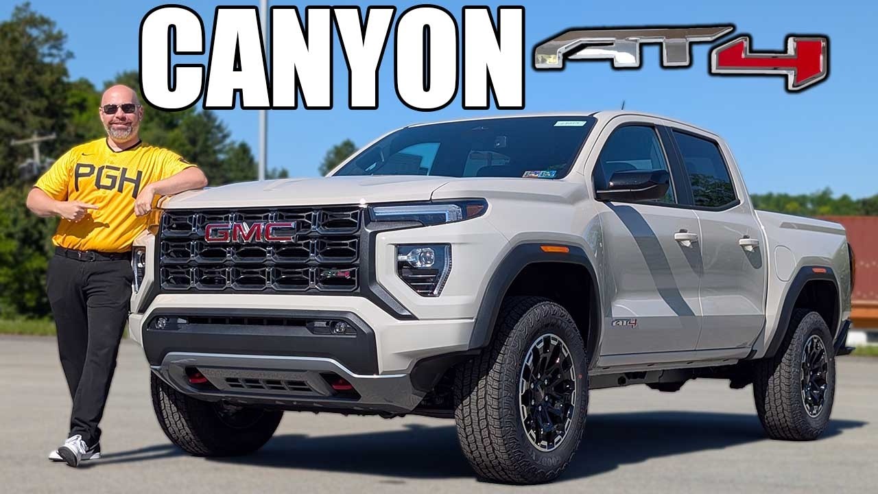 🚗 Обзор нового GMC Canyon AT4 2026: полноценный тест-драйв и знакомство с характеристиками! #gmcc...