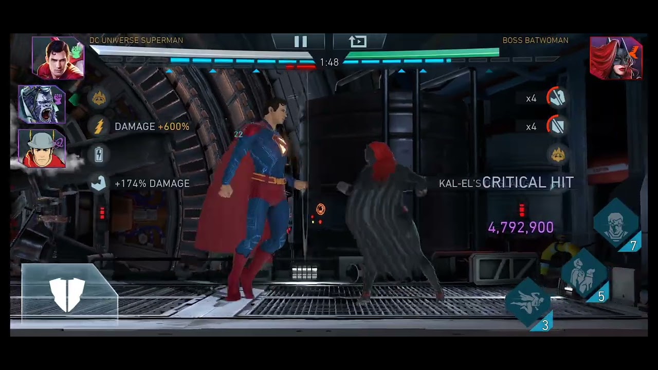 DCU Superman isn't broken, infact he is amazing. One shot with..SOD! #injustice2mobile #injustice2
