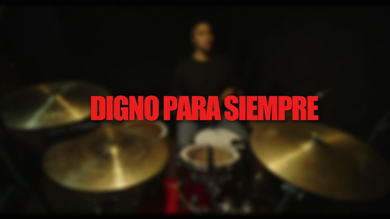 Digno Para Siempre (en vivo)  |  Video Tutorial de bateria  | Para Su Gloria
