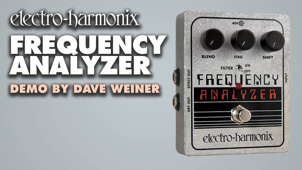 Кольцевой модулятор частотного анализатора Electro-Harmonix (демонстрация педали EHX от Дэйва Вай...