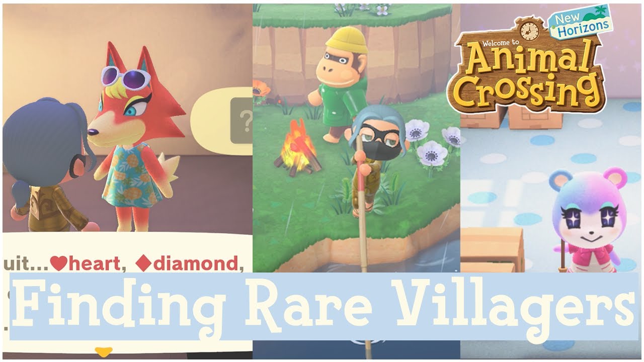 Rare Villagers Found with LESS THAN 40 Nook Mile Tickets - Animal Crossing: New Horizons