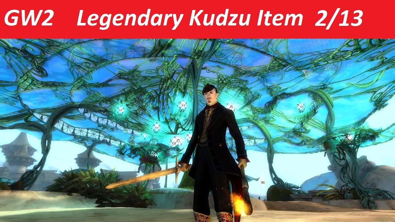GW2 Kudzu 1: Red Iris Flower