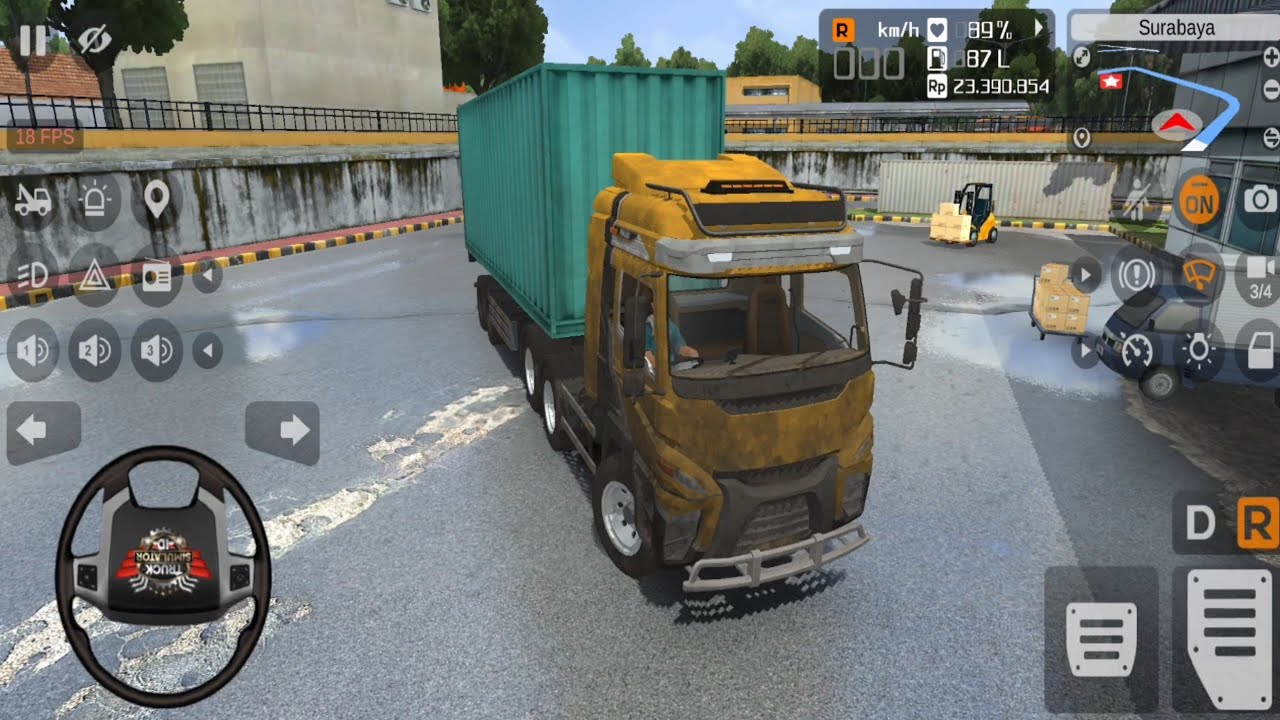 Truck Angkut Barang Sembako - Truck Simulator Indonesia - Android Play Game Video