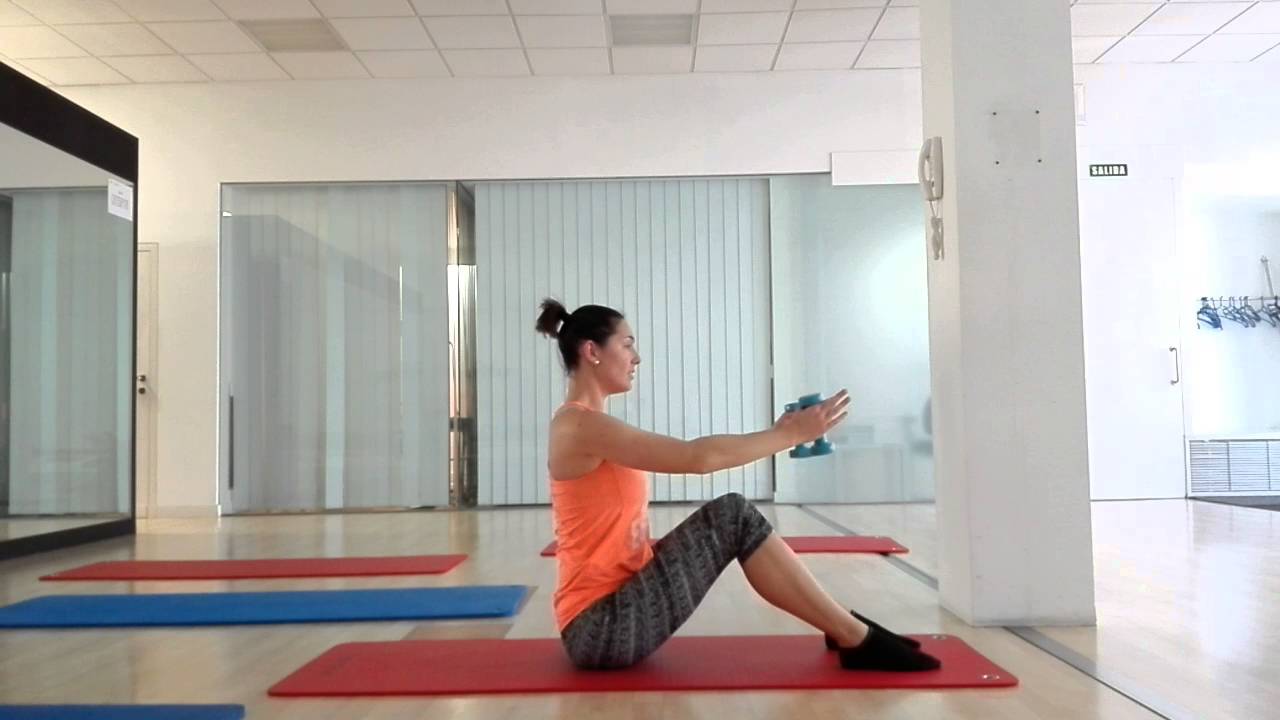 PILATES MAT CON MANCUERNAS