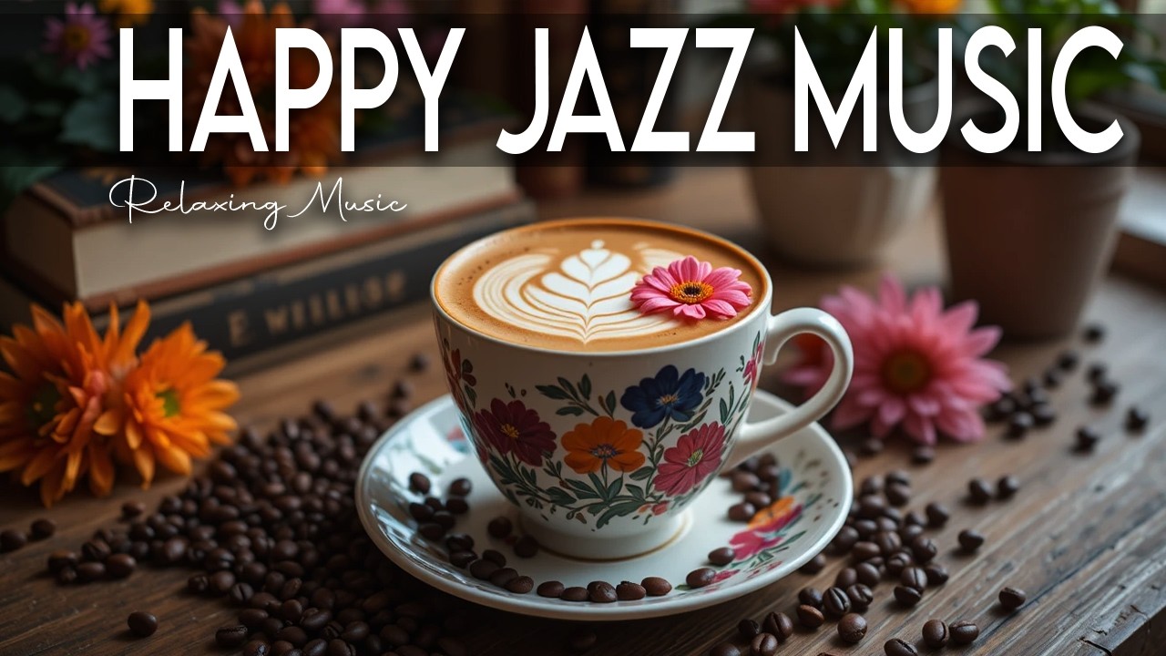 Happy Jazz Music ☕ Bossa Nova instrumental for Holiday, Studying and Work