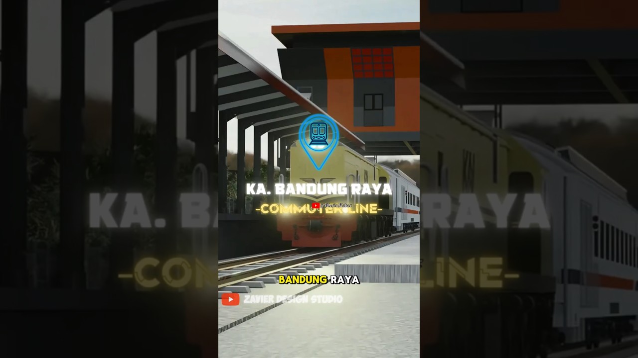 Cicalengka 2024: Dua Kereta di Jalur Tunggal