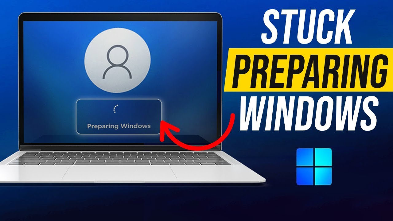 How to fix stuck on preparing Windows 11 | Keep loading at preparing Windows 11