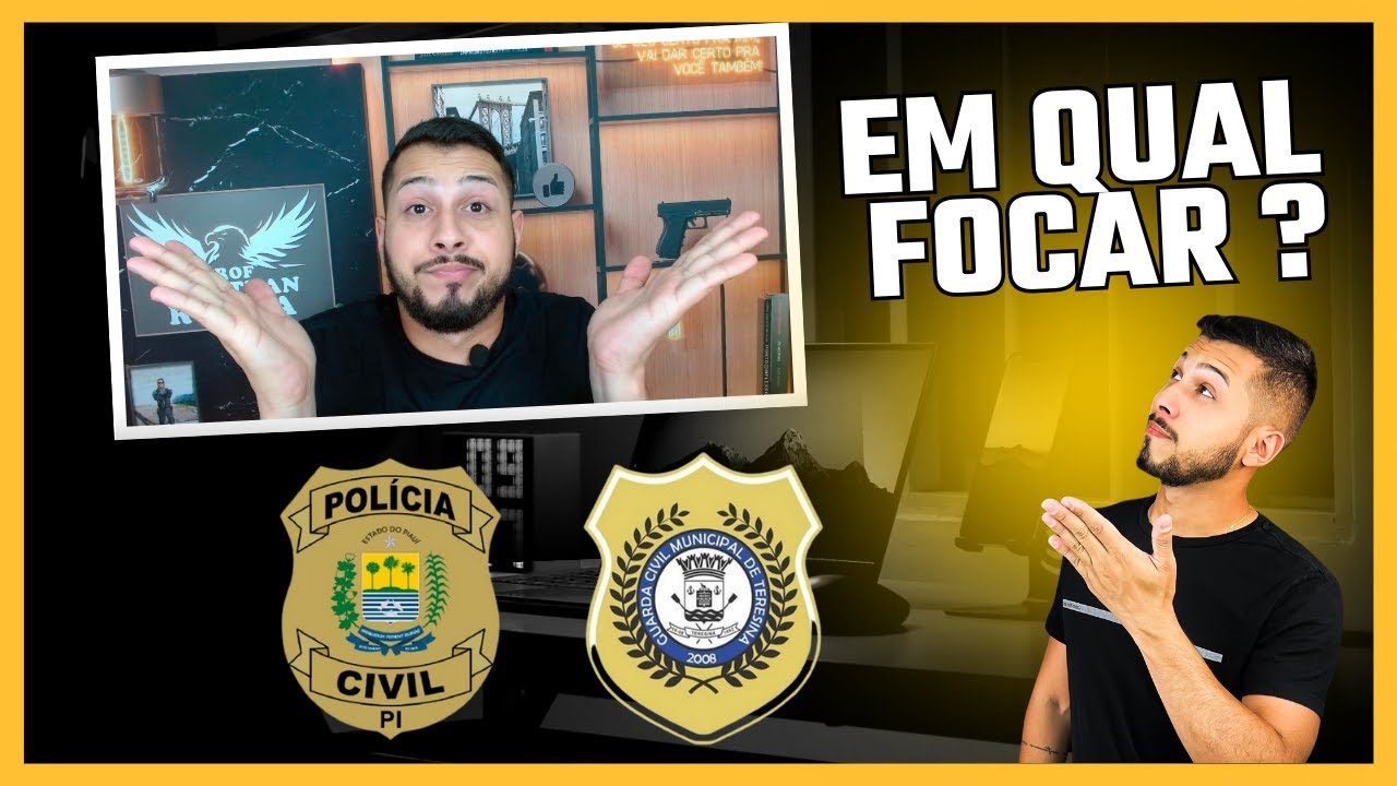 GCM TERESINA ou PCPI ? Iniciante e avançado, saiba a diferença!