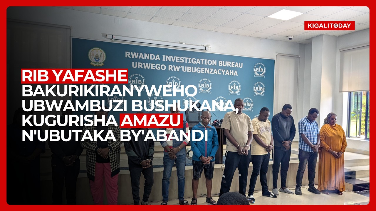 RIB yafashe abantu 11 bakurikiranyweho Ubwambuzi bushukana, Kugurisha Amazu n'Ubutaka by'abandi