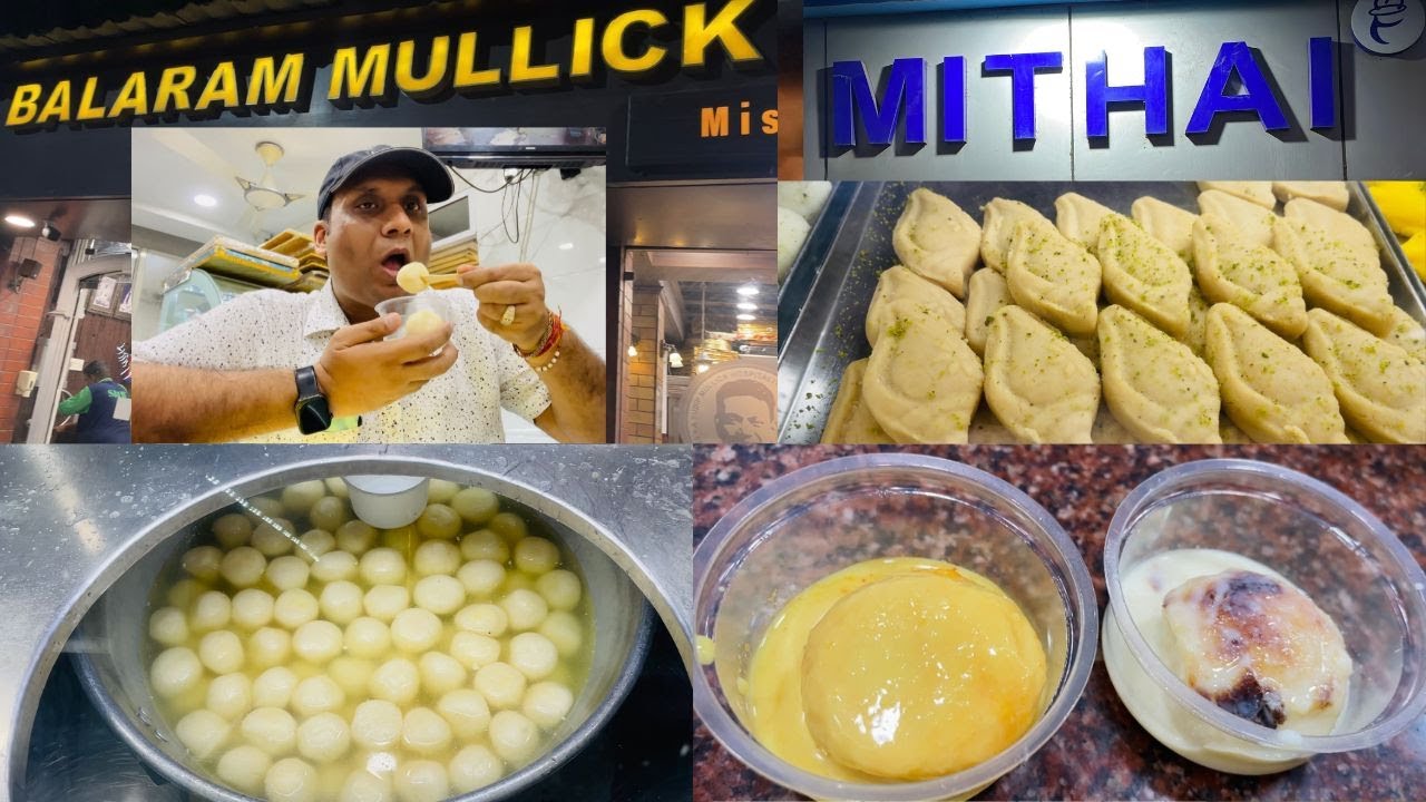 Best Bengali sweets Shop in Kolkata | Balaram Mullick Mithai I tried the Best Bengali Sweets😋
