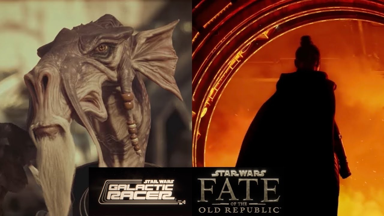 Official Star Wars Galactic Racer/Fate of the Old Republics Trailer review