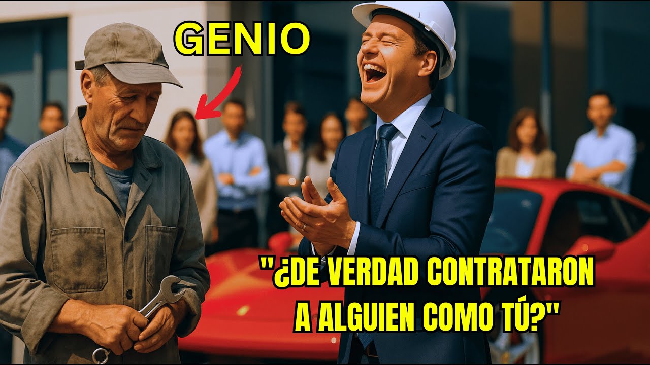 “¡NO TOQUES ESE MOTOR, MECÁNICO BARATO!” — El ingeniero se burló… pero él hizo volar lo imposible