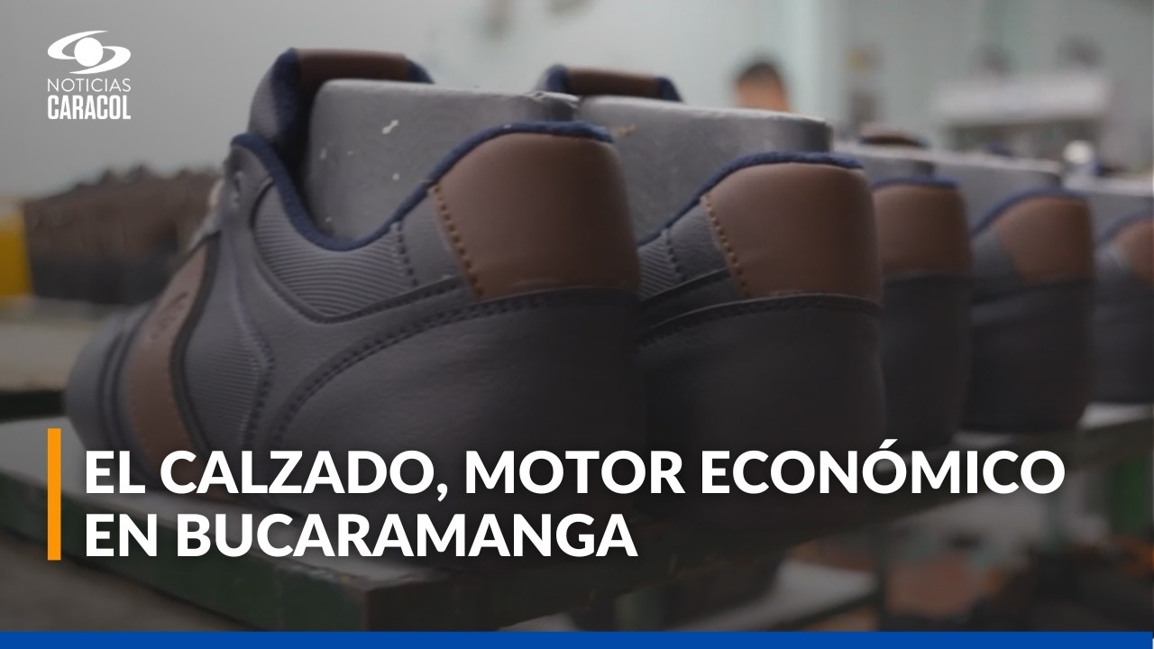 Así fabrican el famoso calzado en Bucaramanga: este es el paso a paso