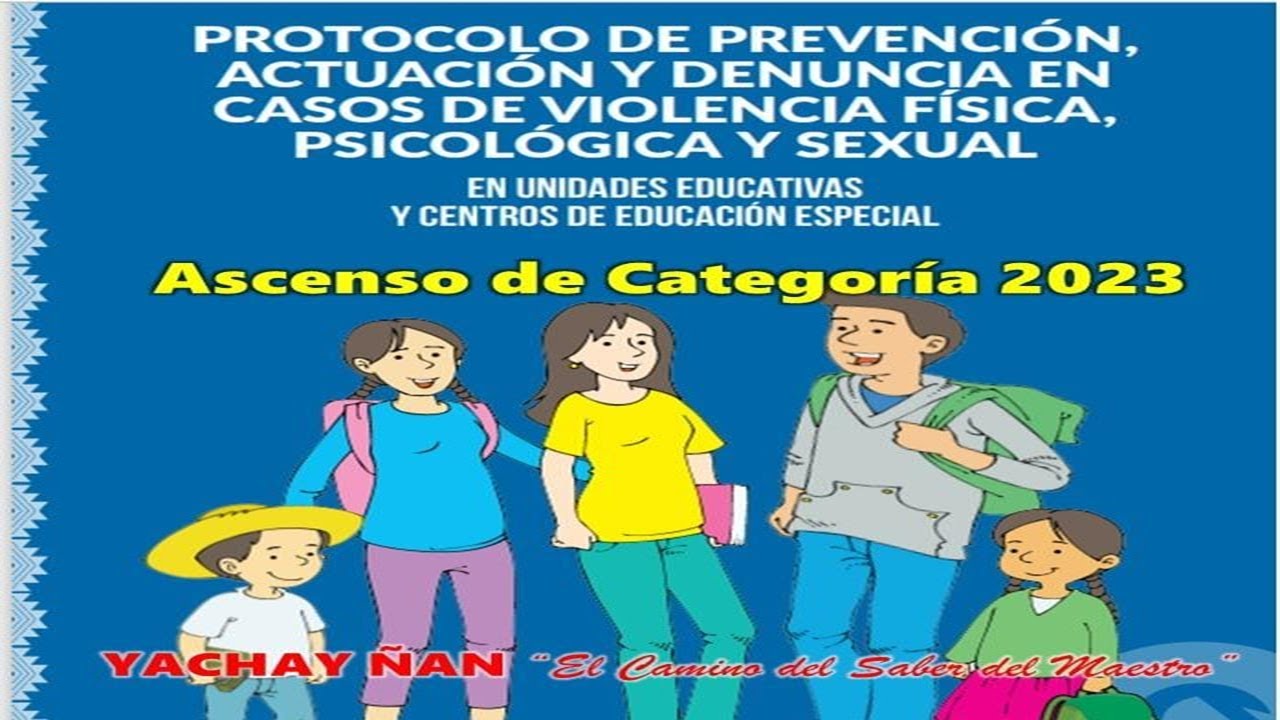 PROTOCOLO DE PREVENCIÓN, ACTUACIÓN  EN CASOS DE VIOLENCIA Ascenso de Categoría 2023  