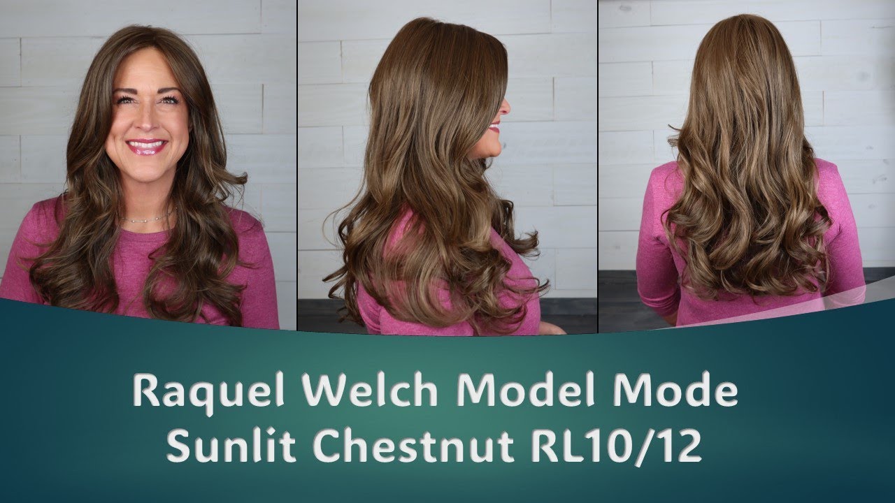 Raquel Welch Model Mode in Sunlit Chestnut | Long luxurious dream hair wig | Wig review