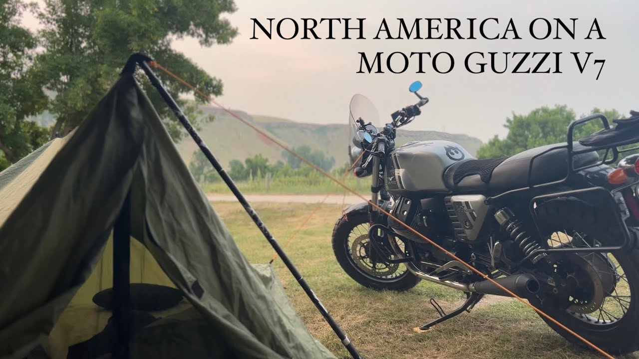Across North America on a Moto Guzzi V7