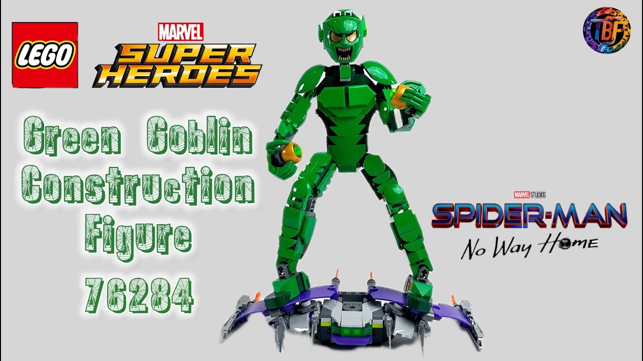 LEGO Marvel 76284 Green Goblin Construction Figure Speed Build & Review: The Villain Unleashed!