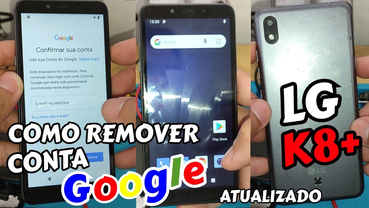 COMO DESBLOQUEAR CONTA GOOGLE DO CELULAR LG K8+ LG K8 PLUS ATUALIZADO SEM PC, SEM CHIP. TEC PRÓ CELL