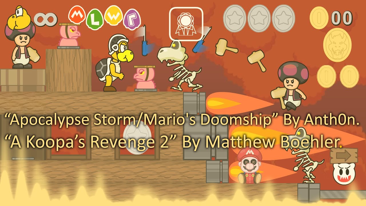 A Koopa's Revenge 2 ~ Mario's Doomship SOUNDTRACK!