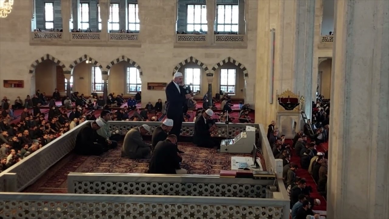 İbrahim Çakıllı Cuma İç Ezan Uşşak Makamı Kocatepe Camii Müezzini