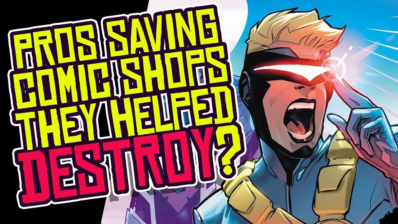 Comics Pros Try to SAVE the Comic Book Shops THEY Helped DESTROY?!