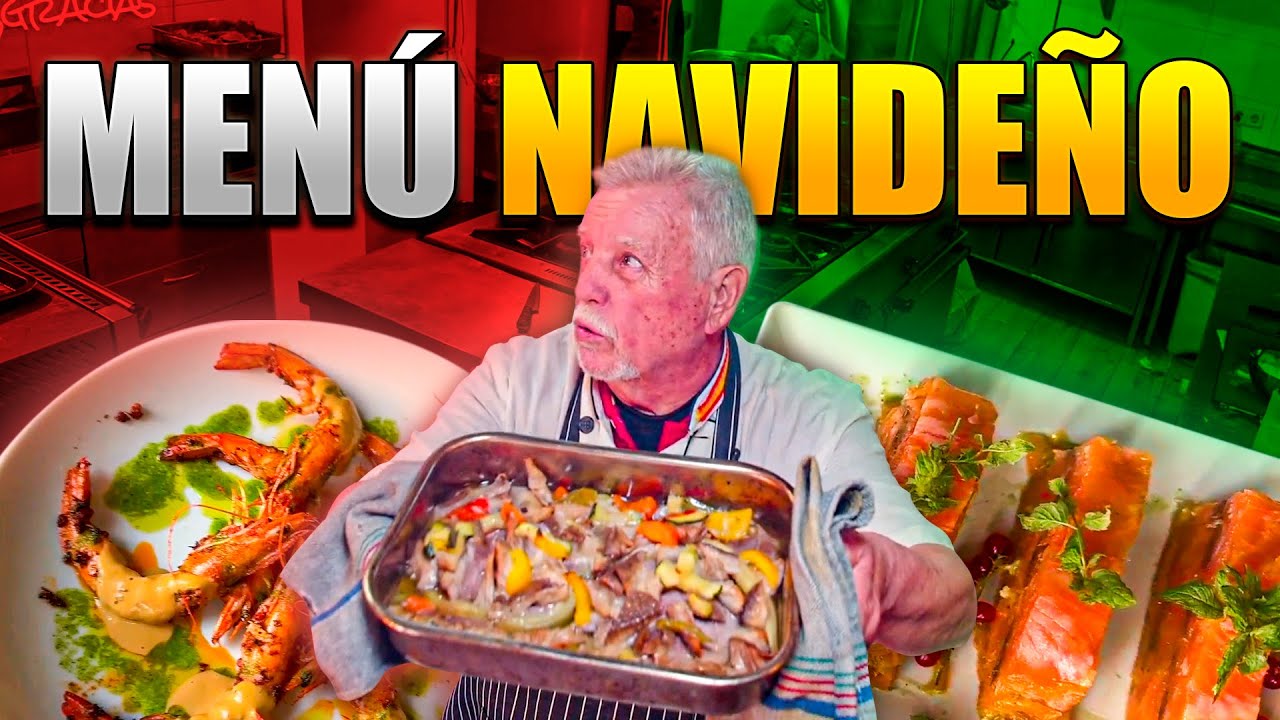 ¡ESTE ES TU MENÚ PARA ESTA NAVIDAD! 🥂🎄