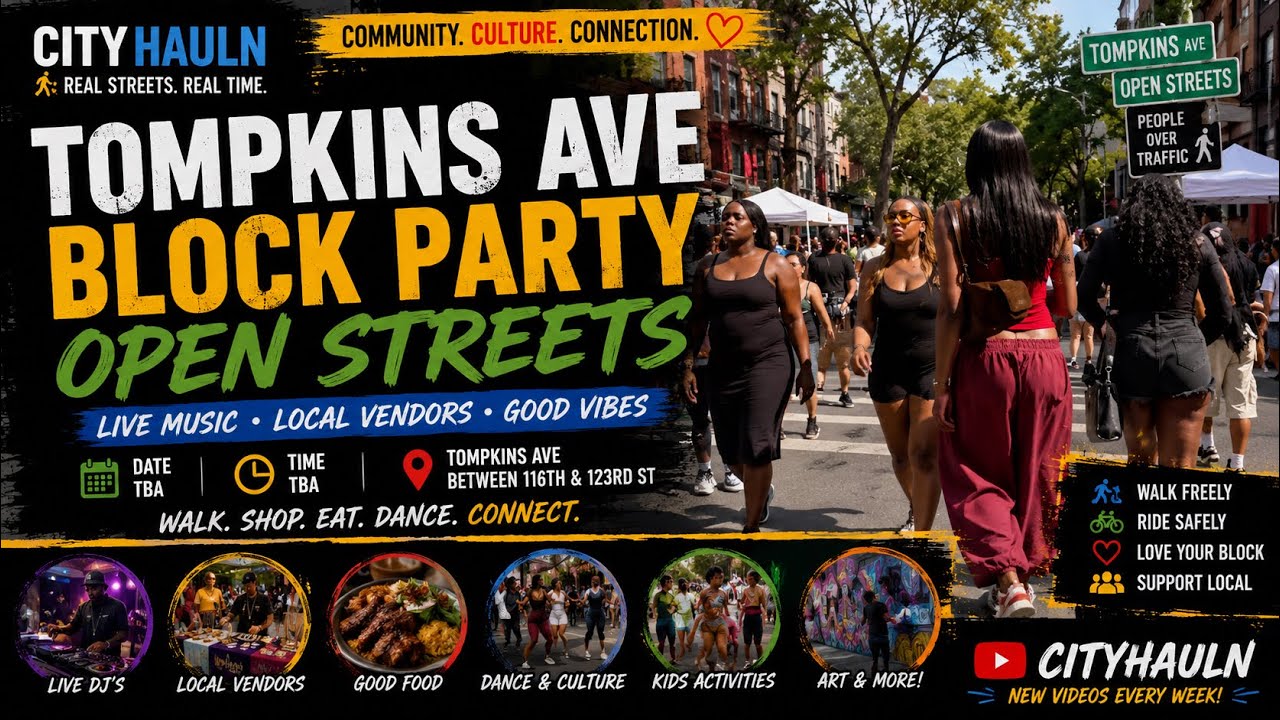 Tompkins Avenue Block Club in Bed-Stuy Brooklyn | LIVE