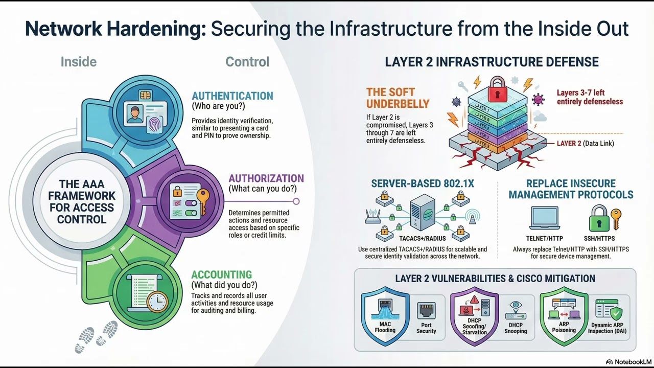 M10 - Layer 2 Security & Network Hardening - Cisco CCNA Routing & Switching