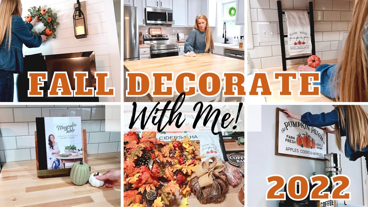 2022 FALL DECORATE WITH ME | FALL CLEAN WITH ME | FARMHOUSE | COZY